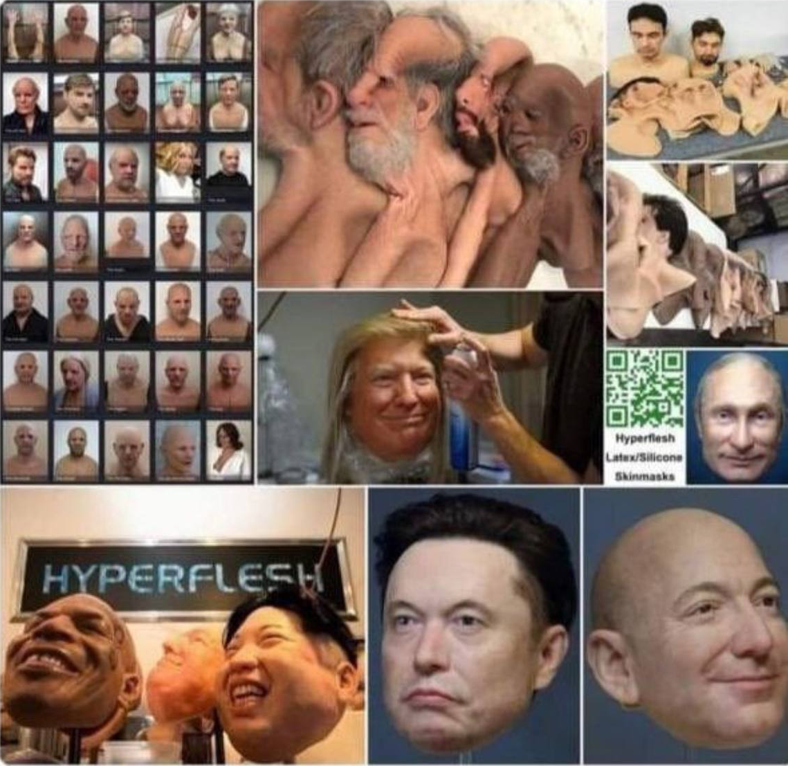 Hyperflesh Masks, Central Casting