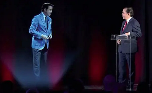 Conversation with Hologram