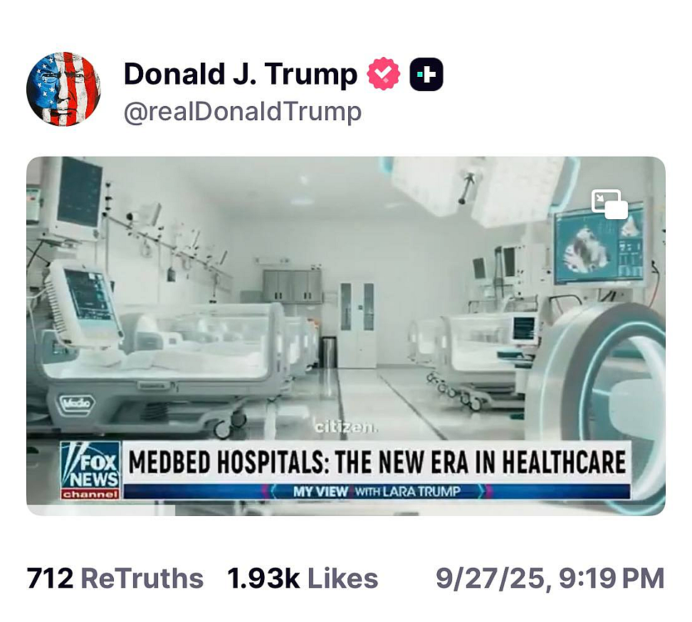 Trump announces a new health care system