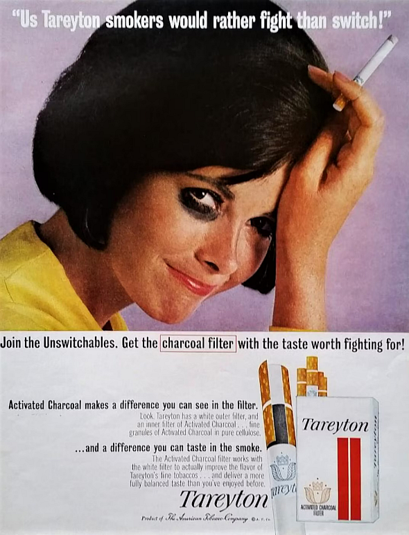 Tereyton Advertisement Two One Eye and Red Stripes