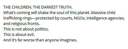 The Darkest Truth, The Children